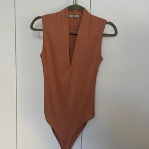 Zara low cut bodysuit